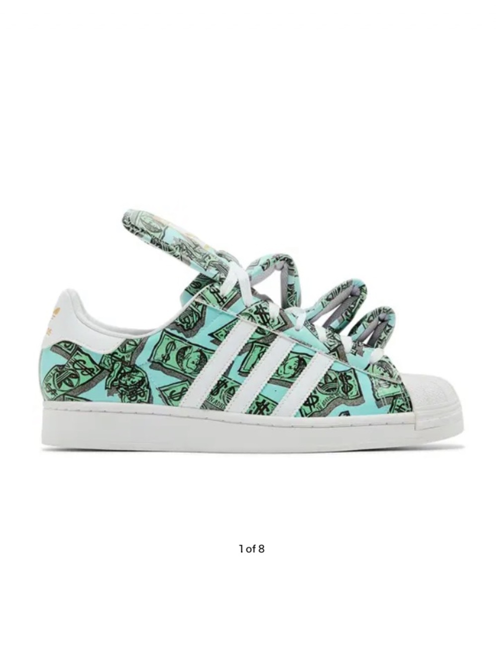 Jeremy Scott x adidas Superstar 'Money'